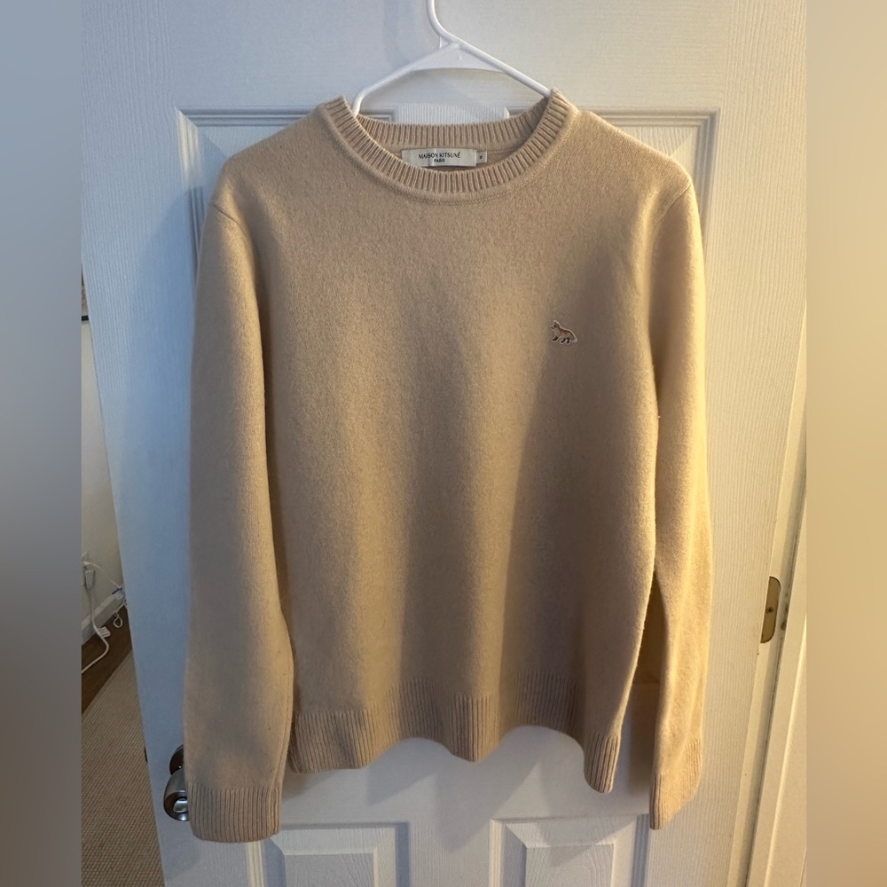 Maison Kitsuné Tan Knitwear